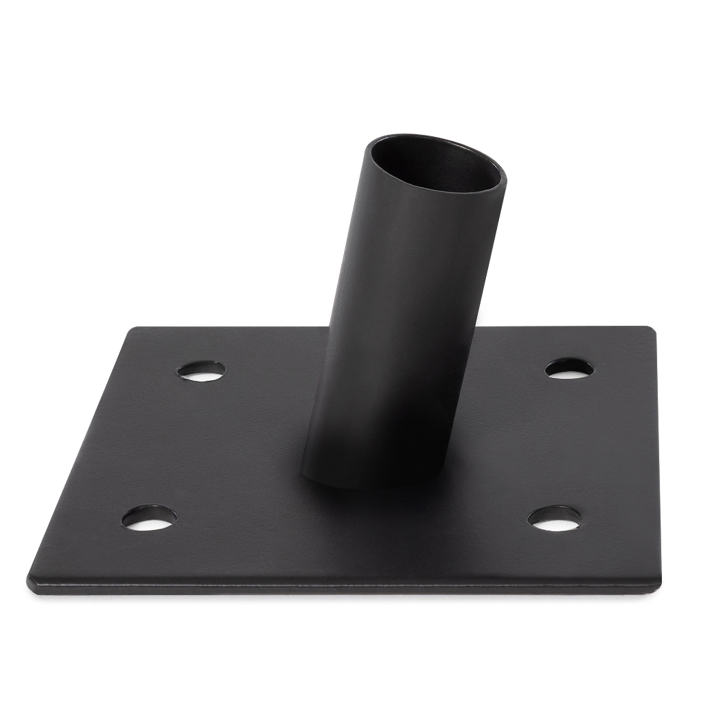 Mât de fixation pour voile d'ombrage H. 220 CM poteau et base acier - 5