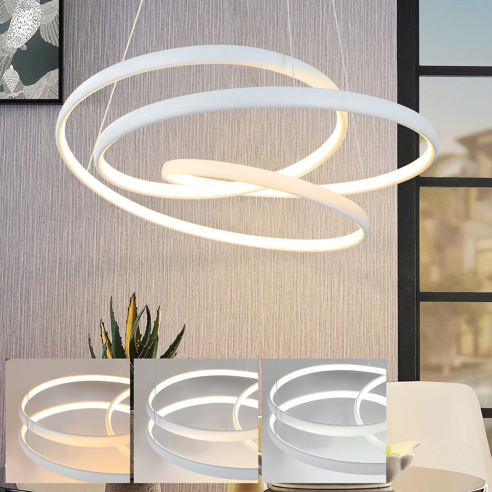 Nettlife L Mpara Colgante Led Diam Cm W Mesa De De Hierro Blanco L Mpara De Mesa De Moderna