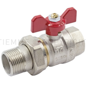 Valvola Di Arresto Angolare Aqualogis AWS34 - 3/4 X 3/4 X 1/4, Plastica, Per Impianti Idrici - 2