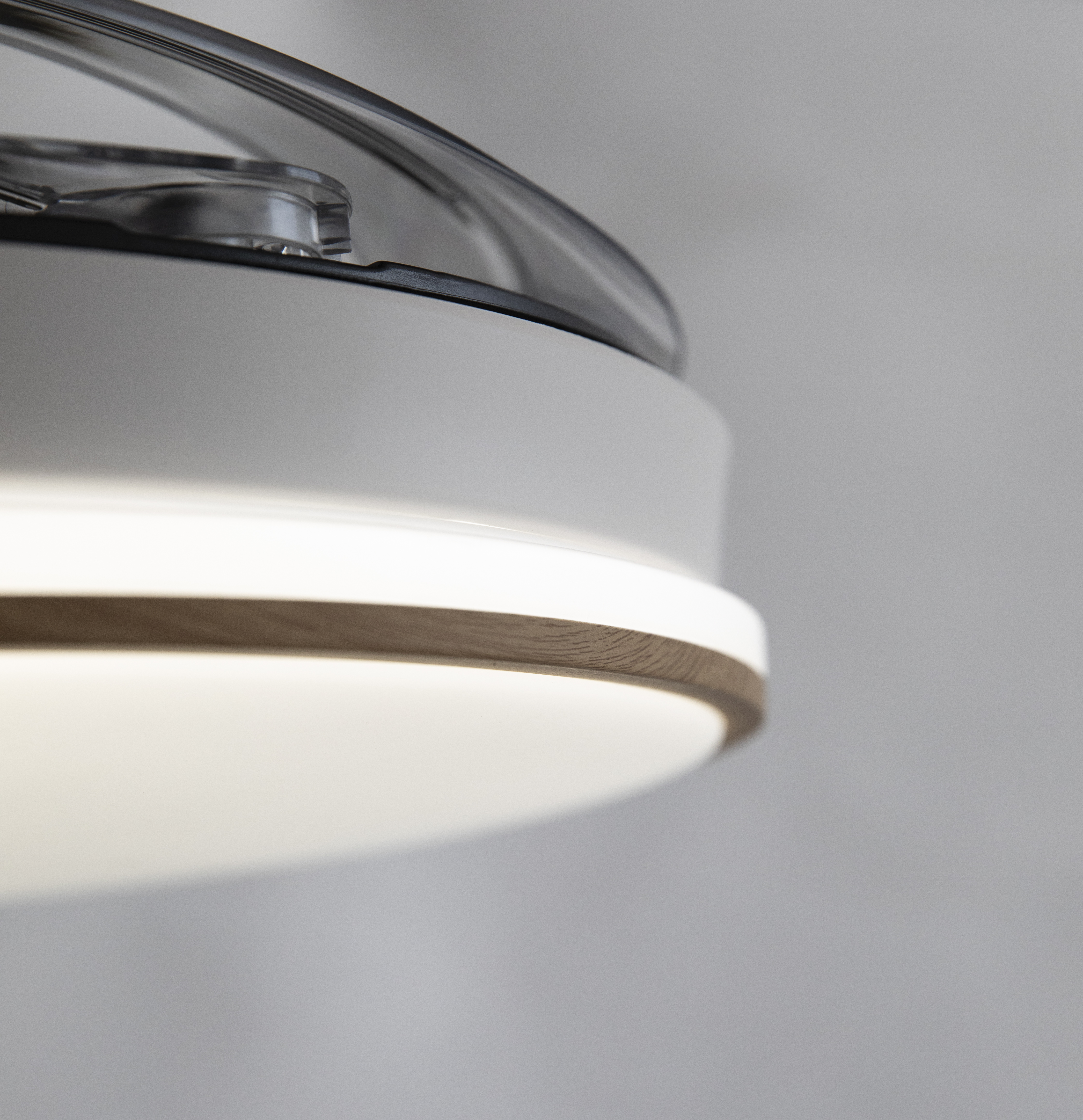 DUPI Ventilador de Techo con Luz LED COSMOS | Motor DC Silencioso | Función Verano e Invierno | 6 Velocidades | Aspas Retráctiles | Blanco-Taupe - 8