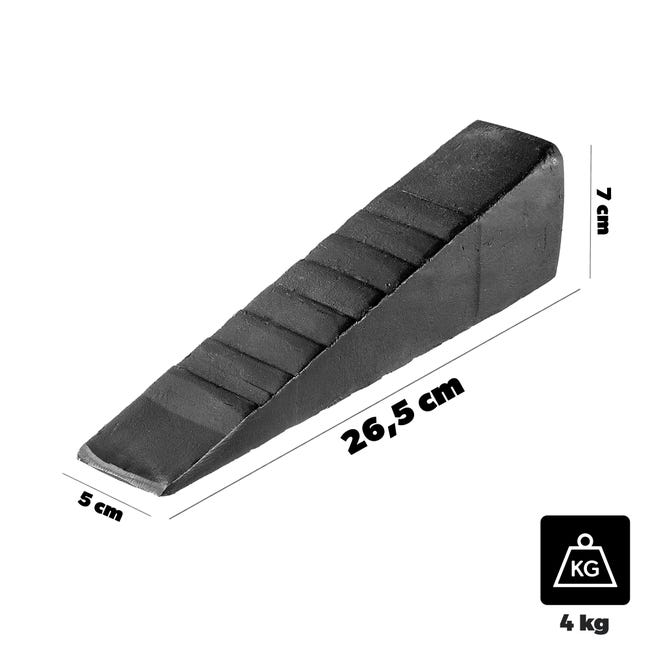 Fiskars Cuneo Da Spacco Elicoidale 2,2 Kg In Acciaio 215 X 80 Mm - Foto 3