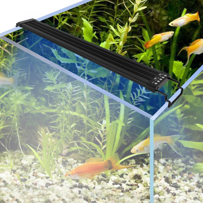 120-150cm Lampe Aquarium LED, RGB avec télécommande sans fil Étanche LED Lumière Aquarium D'éclairage - 8