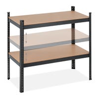 Étagère à Charge Lourde Relaxdays 5 Niveaux - 1250 Kg, 180x100x50 Cm, Garage Et Cave