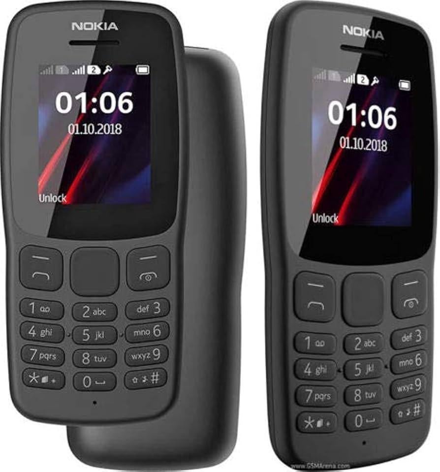 Nokia 106 2018 cellulare dual sim blu batteria 22 giorni estraibile ta-1114