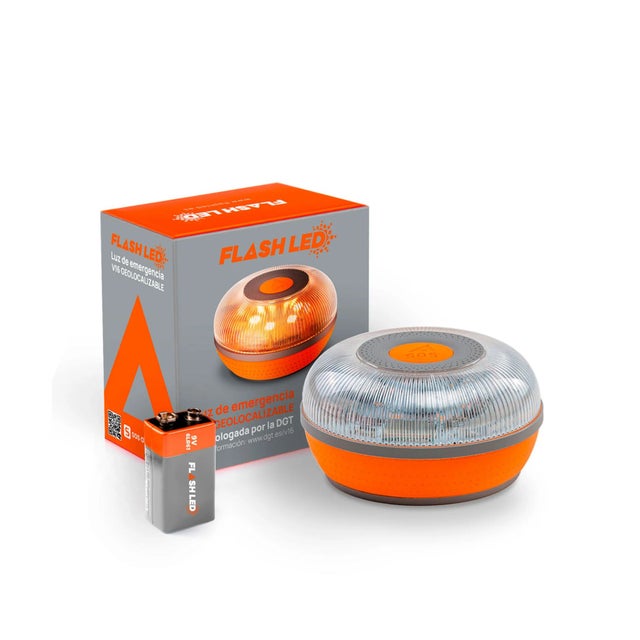 De Emergência Help Flash V16 Homologada Señalización Luz De