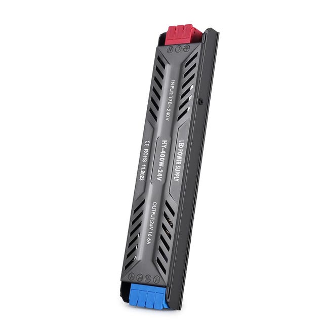Transformateur LED 220V Vers 24V 36W 1.5A - Alimentation Basse Tension Constante - Ultra Mince, Dissipation Chaleur Aluminium