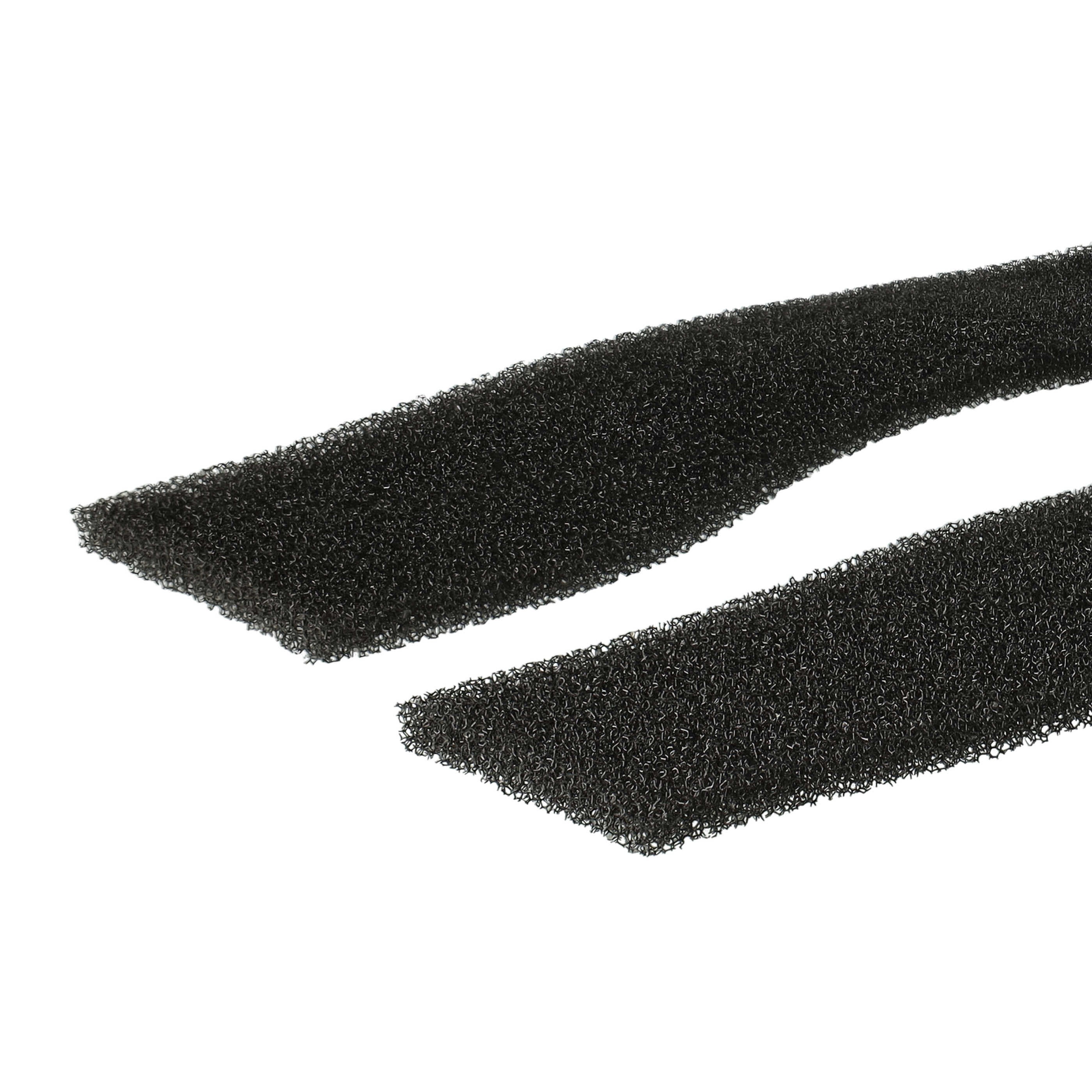vhbw 2x Filtres (filtre mousse) pour l'entonnoir compatible avec Miele EcoCare T 8000 WP sèche-linge - 4