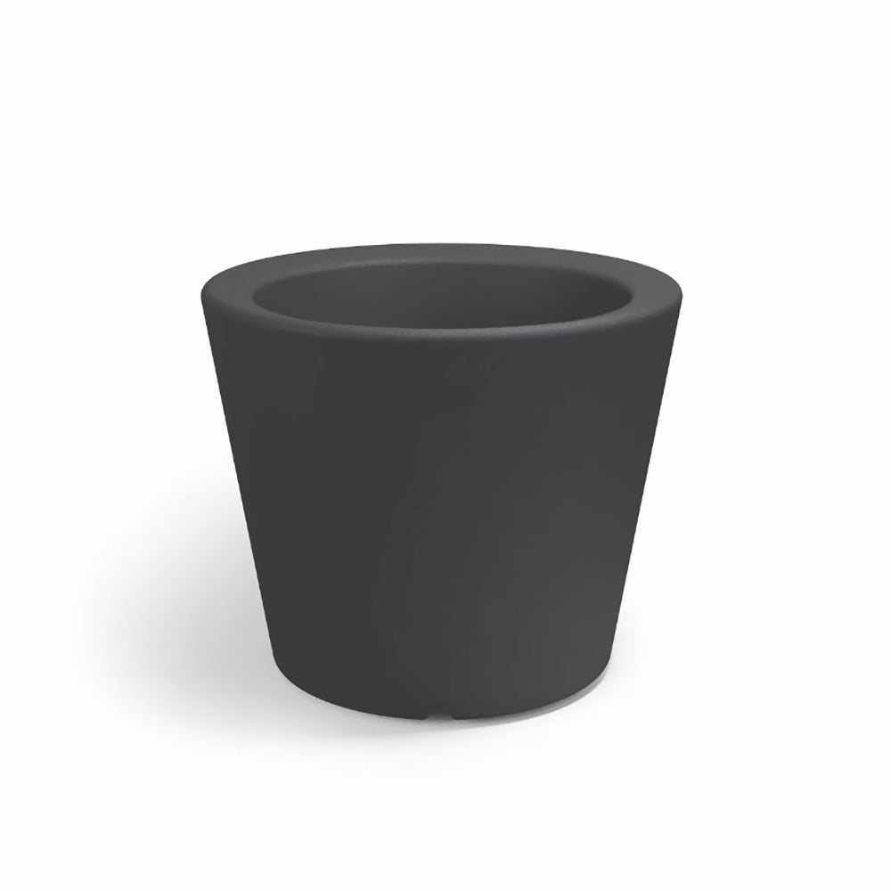 Vaso da fiori con inserto Sabbioso Ciotola 18 cm antracite