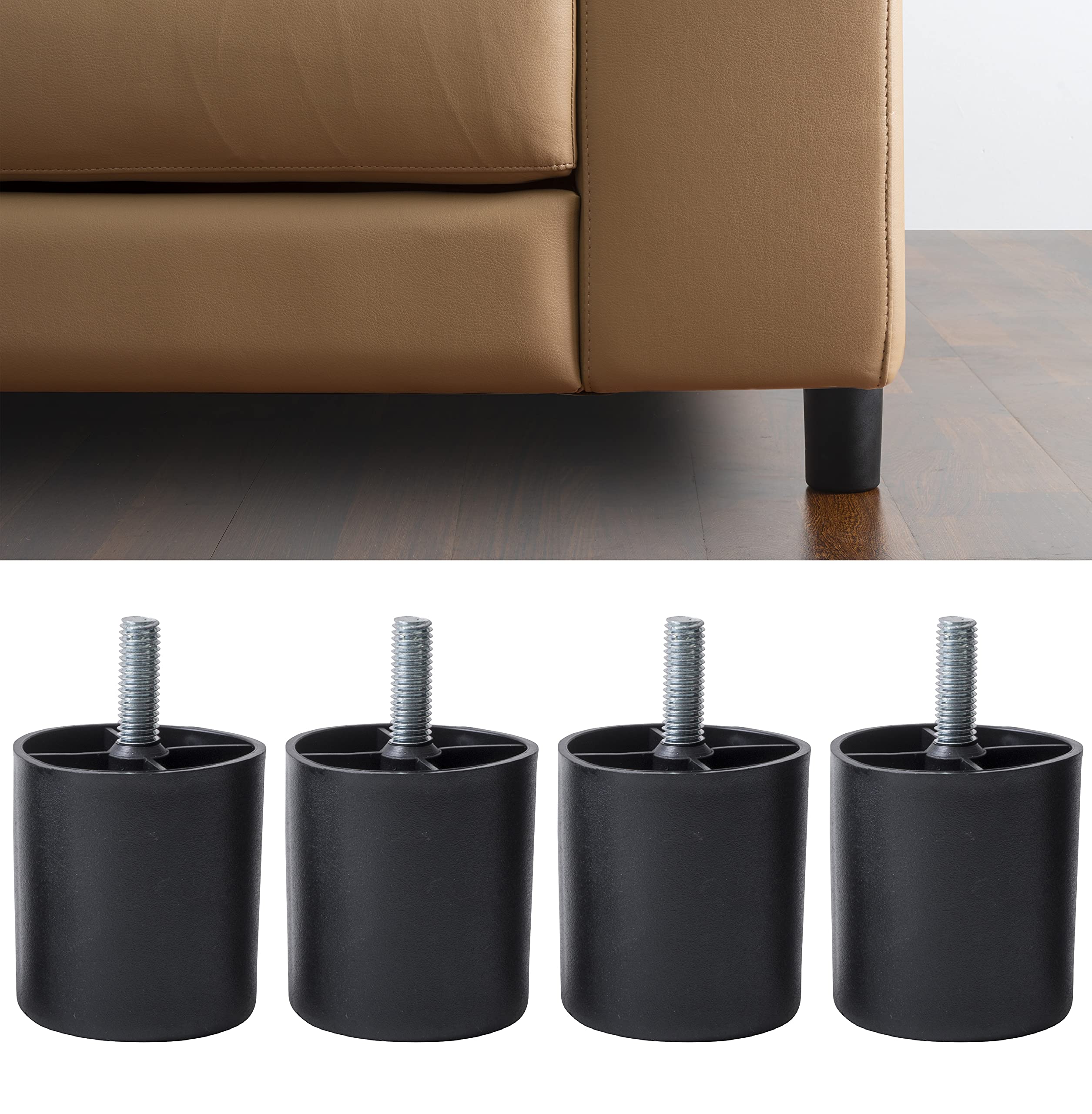 Set di 4 piedi per tavolo - forma triangolare - Franchini Shop