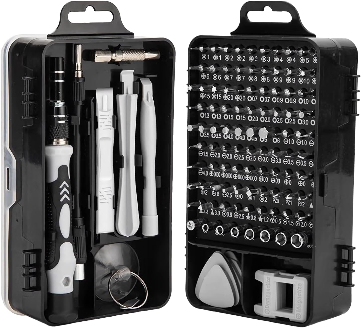 115pcs Screwdriver Kit Complete Precision Repair Tools with Magnetic ...
