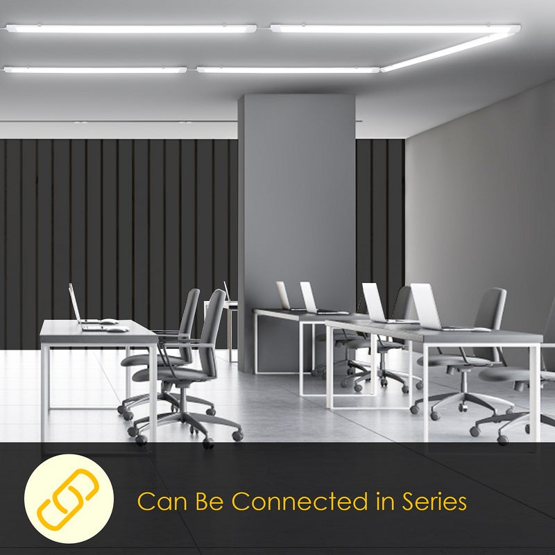 Lampe LED pour locaux humides Blanc neutre Atelier Plafonnier Garage 120cm 36W - 3