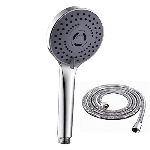 Soffione Doccia Con Filtro - Doccetta Alta Pressione 3+1 Getto Con Tubo | Rimozione Cloro E Acqua Dura - Foto 5