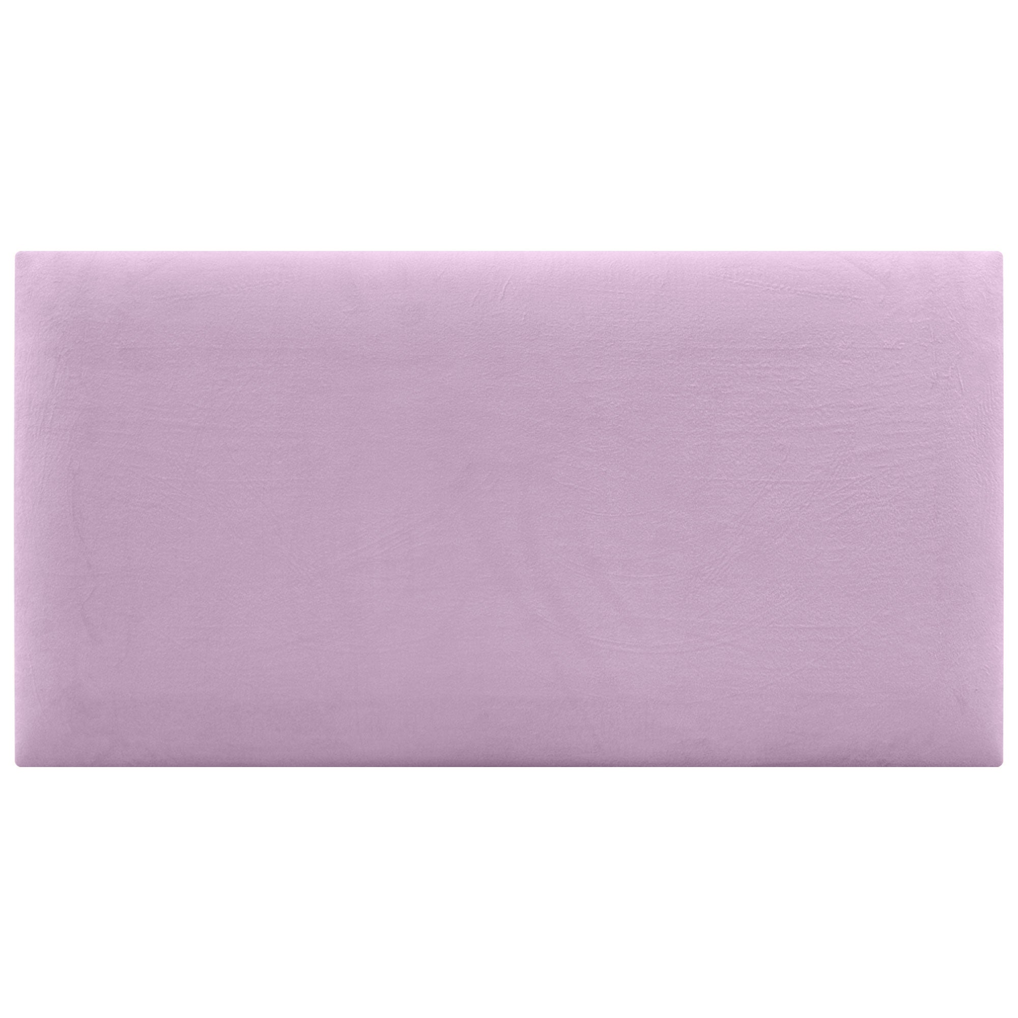 DHOME Testiera in Velluto Liscio Camera da letto Imbottita con Testiera Imbottita Moderna di Fascia Alta (Rosa, 95x60cm) - 3