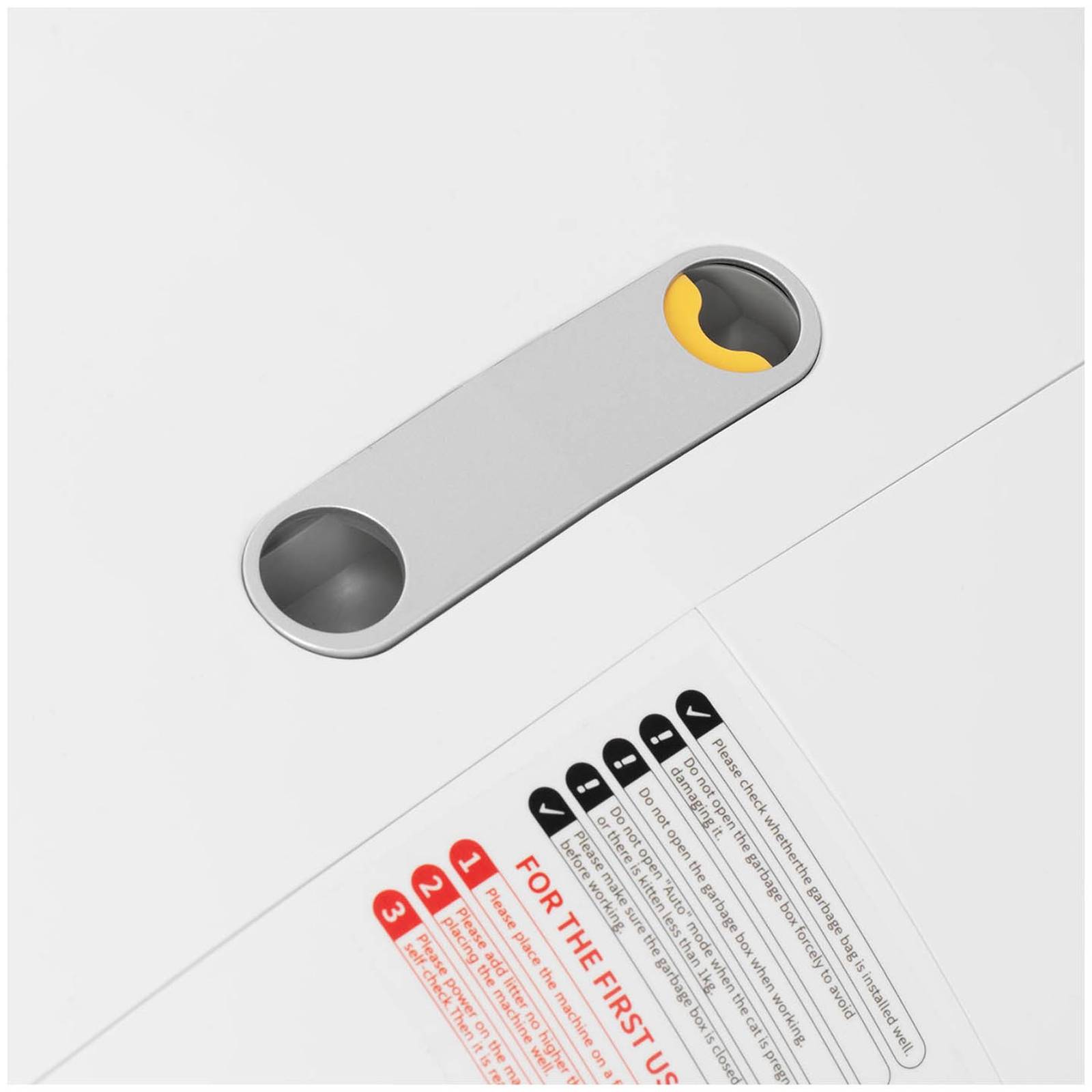 Arenero autolimpiable - control por app - abertura de Ø 25 cm - esterilización por plasma - 5