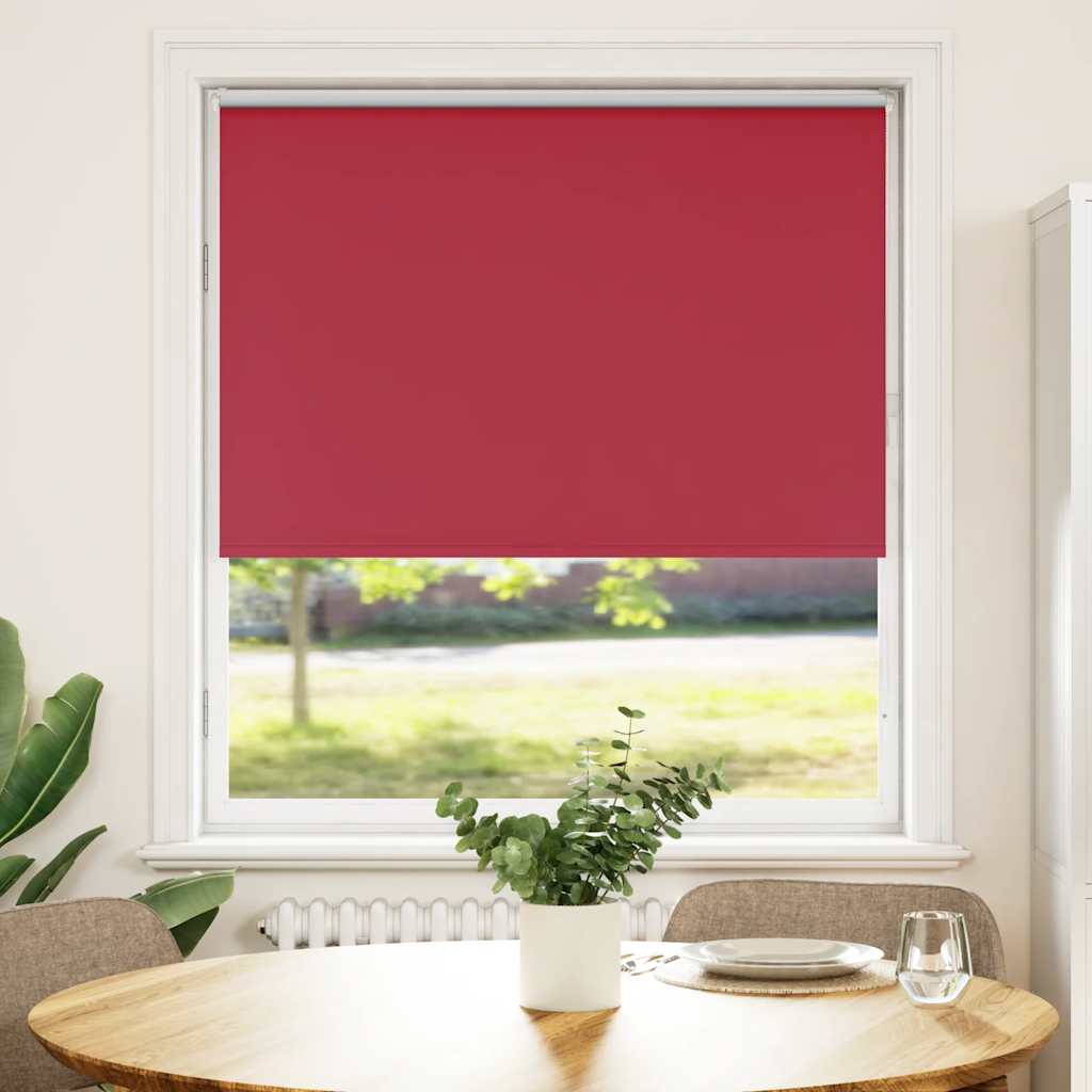 Roleta zaciemniająca Red 105x150 cm Szerokość tkaniny 100,7 cm vidaXL