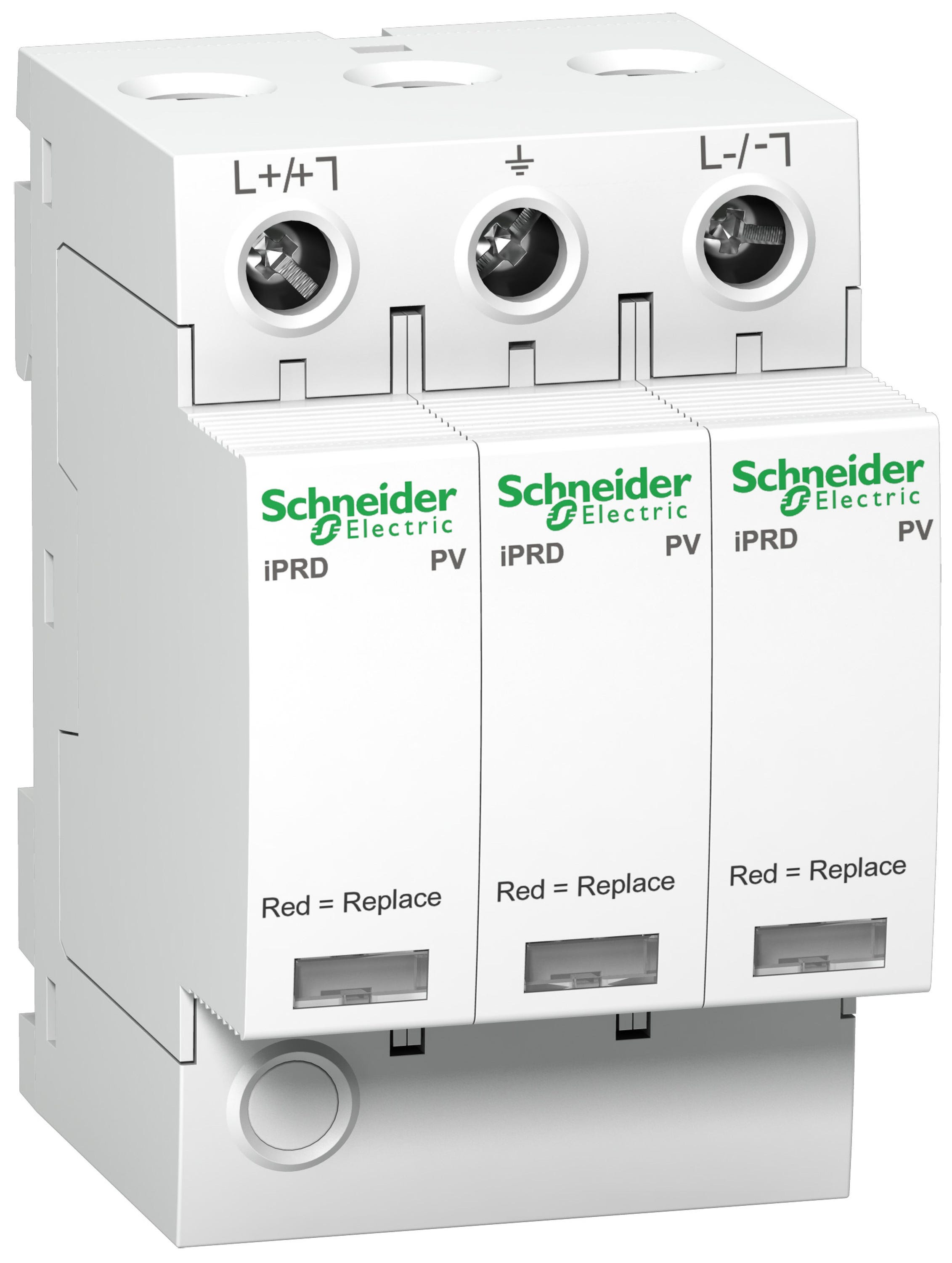 Acti9 - iPRD-DC 40r 1000PV - parasurtenseur mod - 2P - 1000Vcc - transfert à dis