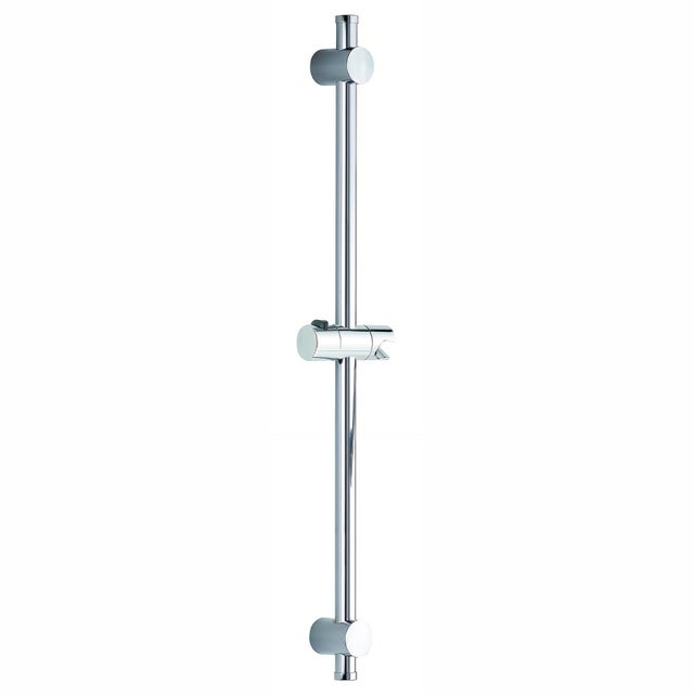 Barre de douche Ø25mmx650mm, pieds réglables, cale de rattrapage d'aplomb