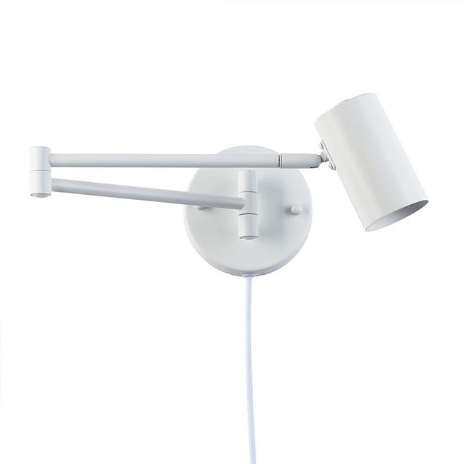 Rozsuwana lampa ścienna z gniazdem - E27 G45