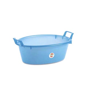 Bassine Ovale En Plastique Blanc 75 Litres Avec Deux Poignées - Polypropylène, Usage Domestique, Alimentaire