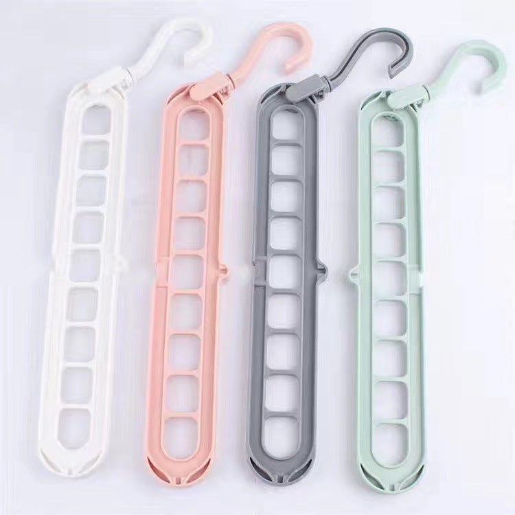 Lot De 16 Cintres Pliables En Plastique Pour Les Vacances, Le Camping L Interieur Et L Exterieur