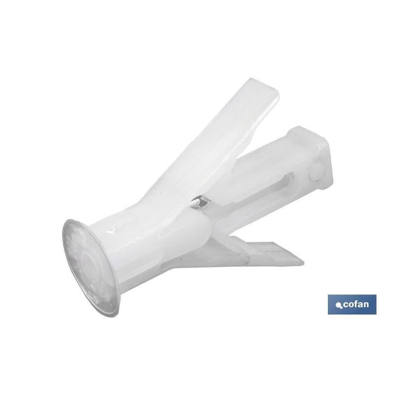 Taco pladur con alas 8 x 42 mm caja 50 unid. - 4