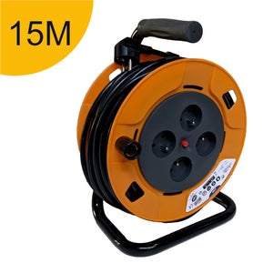Enrouleur Câble Schneider Electric SC5IMT33139 15m HO5VVF 3G1.5 - Vert IP20