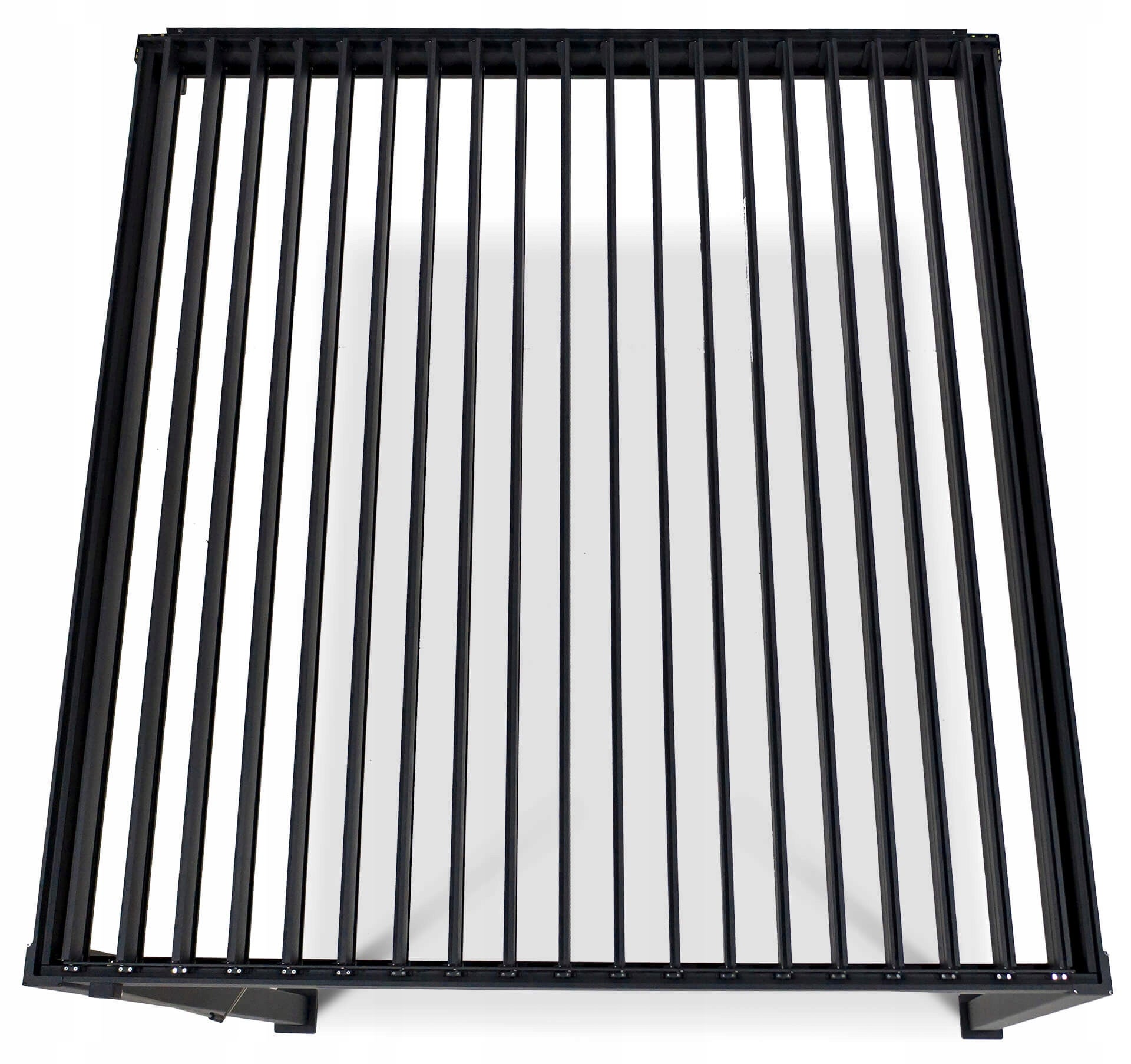 Pergola Ścienna tarasowa ogrodu zadaszenie 3x3 Premium Wall Gutroof BIAŁA 1 szt - 8