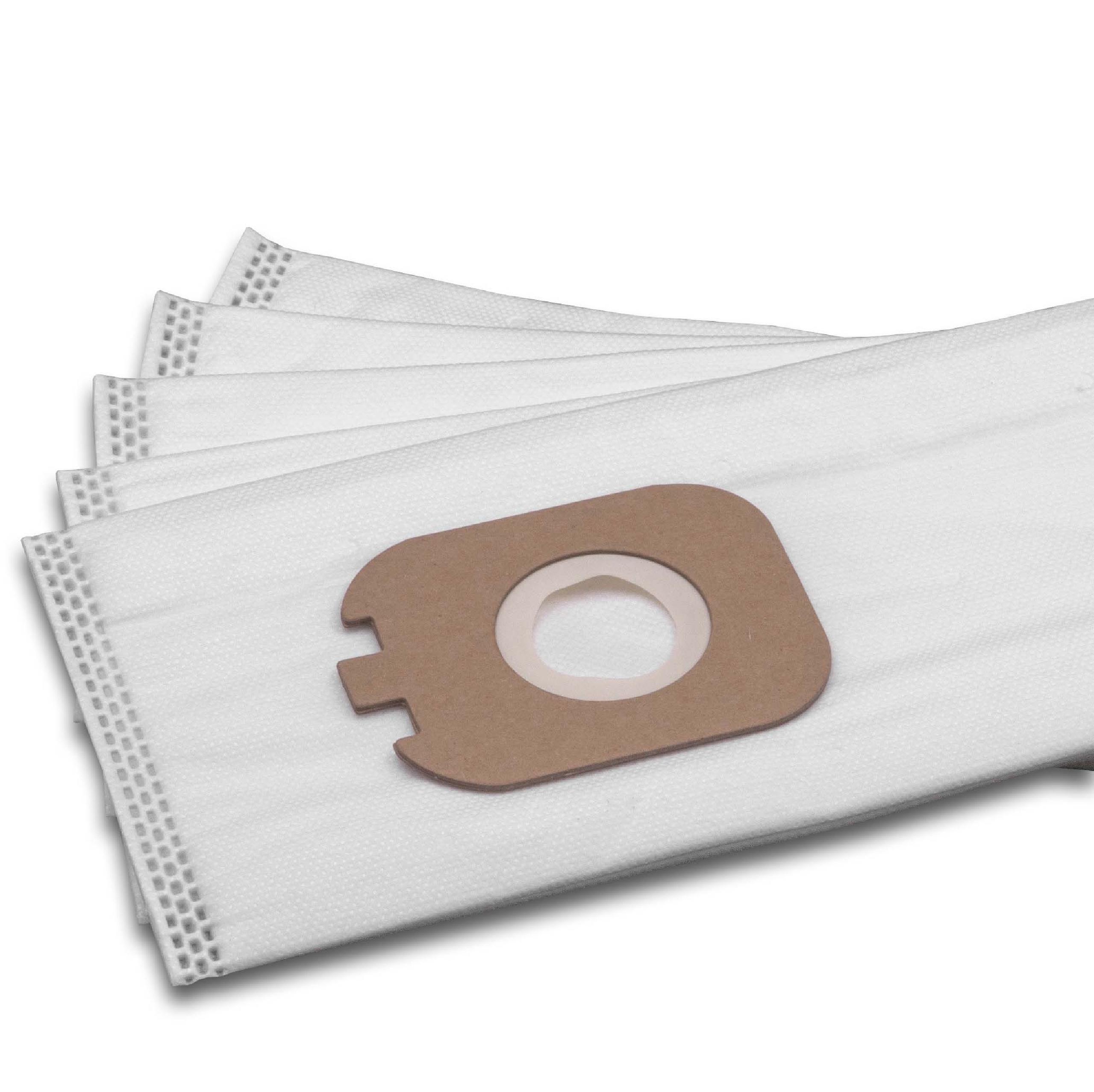 vhbw 20x Sacs compatible avec Rowenta Powerline RH7855WA aspirateur - microfibres non tissées, 30cm x 13cm, blanc - 2