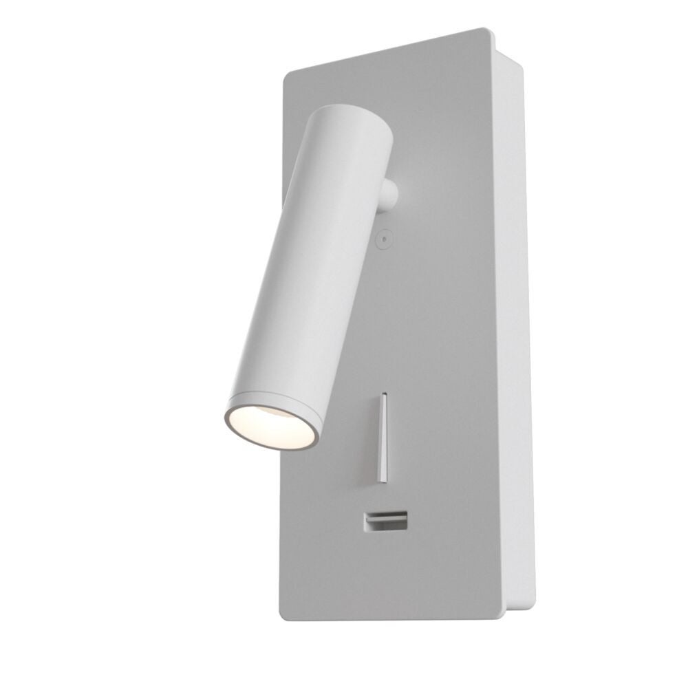 Applique liseuse avec interrupteur blanche Mirax LED 3W | Leroy Merlin