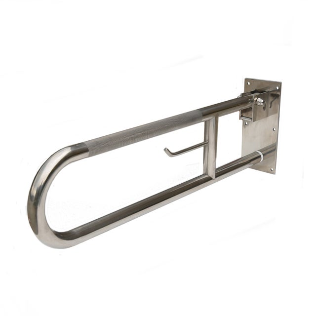 Barre de sécurité WC Space 24x10x73 cm chromé