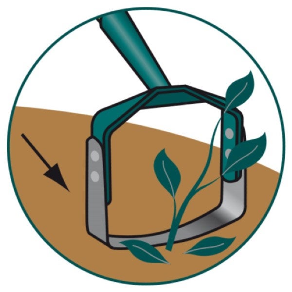 Grattoir oscillant Naturovert manche bois 150cm certifié PEFC 100% + poignée ergonomique - 4