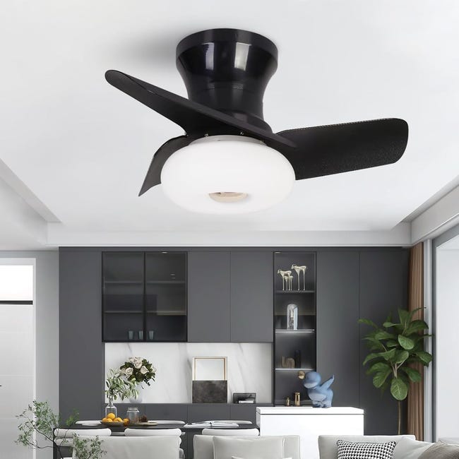 Vigevee 80W Ventilatore da Soffitto con Luce, Ventilatore LED Vigevee 80W Ventilatore da Soffitto con Luce, Ventilatore LED