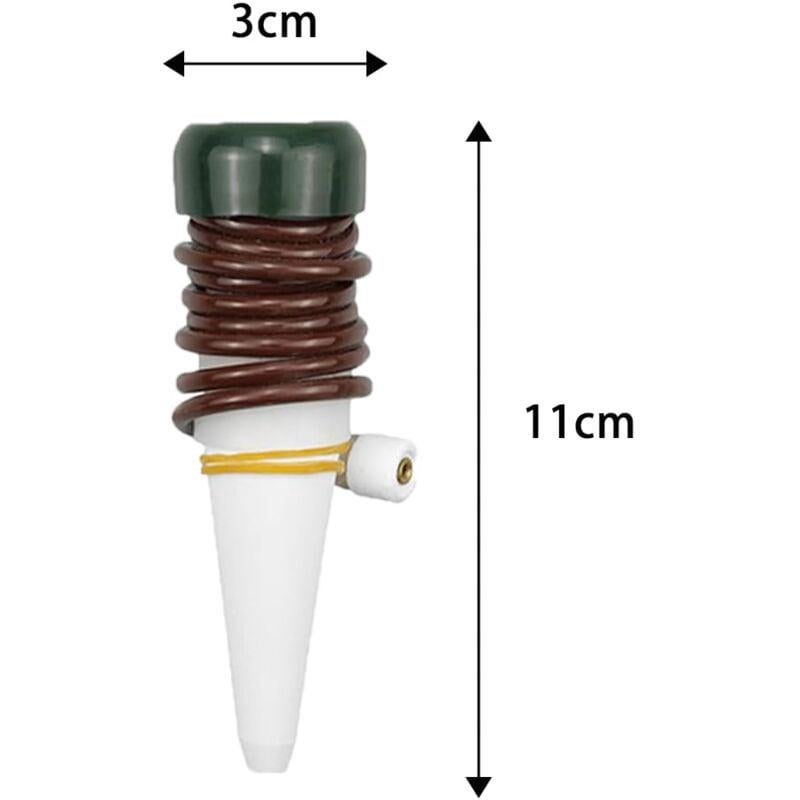 Système d'arrosage goutte à goutte pour plantes d'intérieur avec tuyaux ajustables - Irrigation automatique pour fleurs et jardin - 2