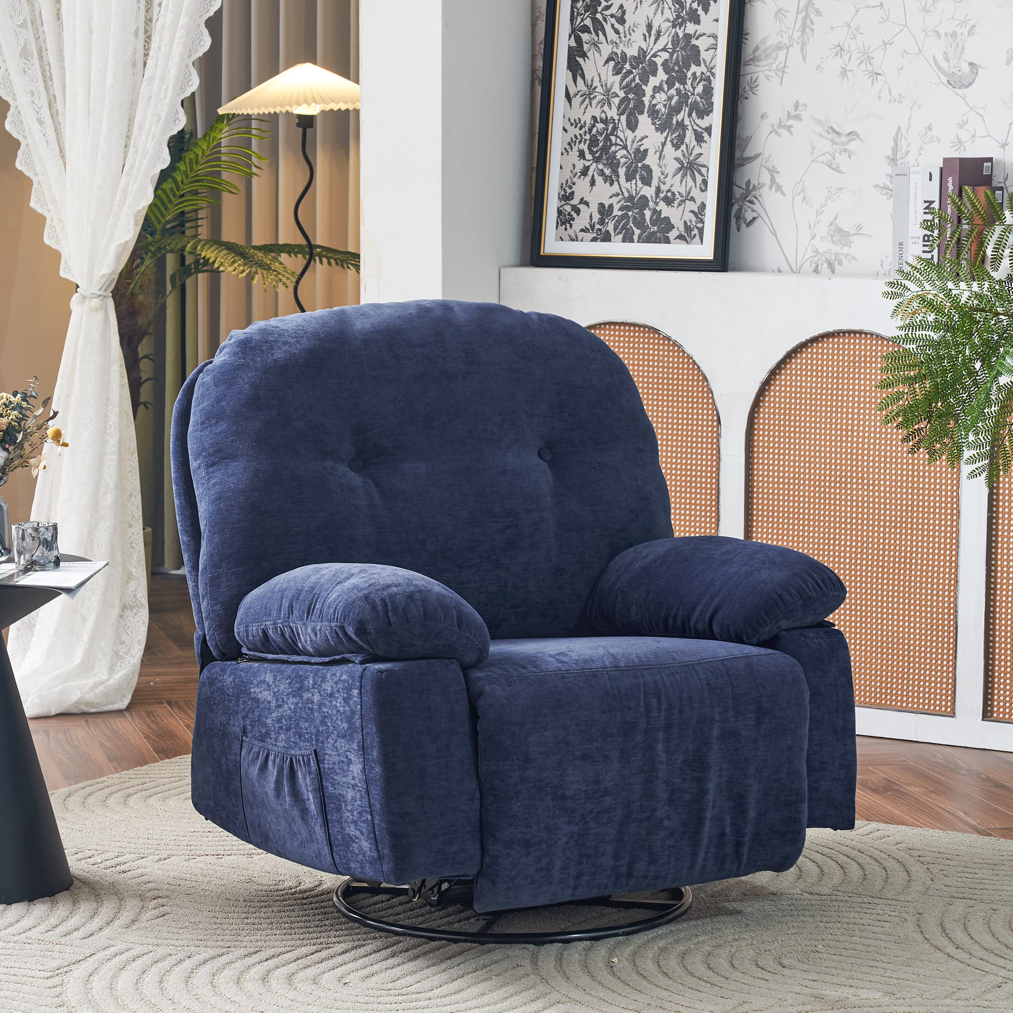 HOMCOM Fauteuil Relax électrique massant et Chauffant, Fauteuil