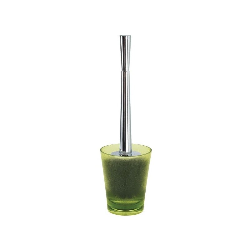 Spirella Brosse WC Avec Support PP Move Vert Foncé - Accessoire Salle De Bain Élégant