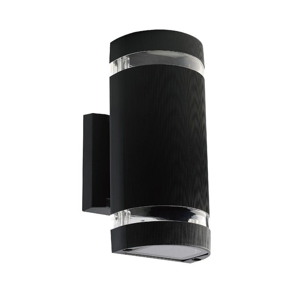 Kinkiet de Pared LED con Cuerpo Czarny IP44 E27 Okrągły
