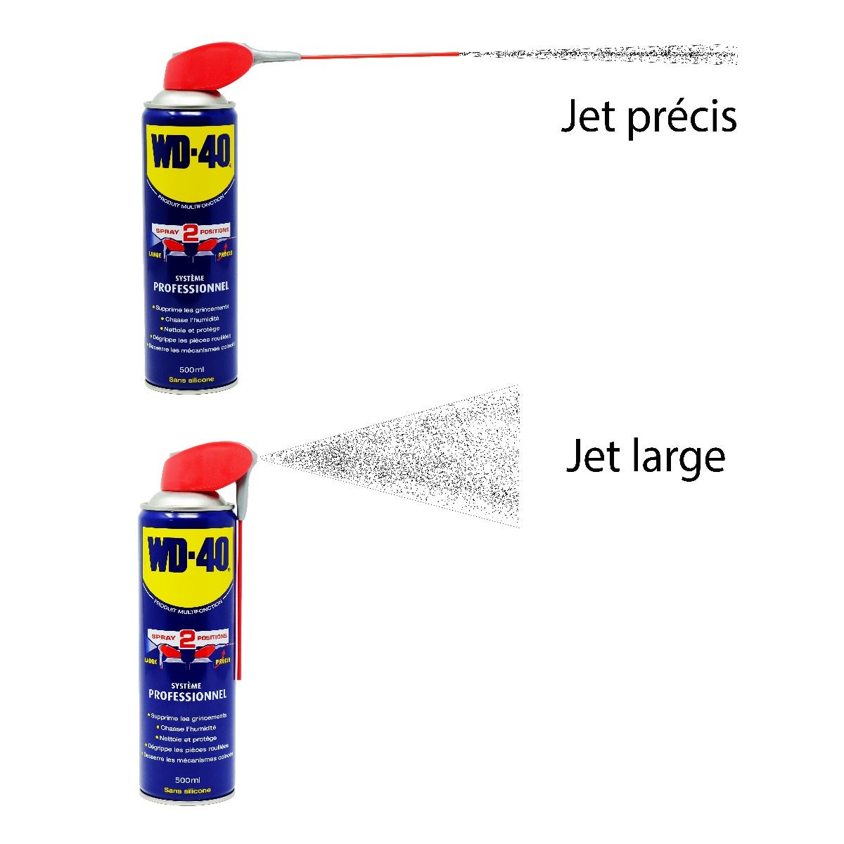 Produit multifonction WD-40 500 ml 33034 - 6