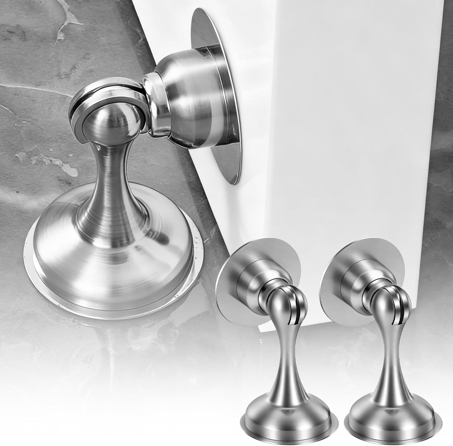 Butée De Porte DORMA TZ5000 - Acier Inoxydable 63 Mm - Montage Au Sol - Neuf