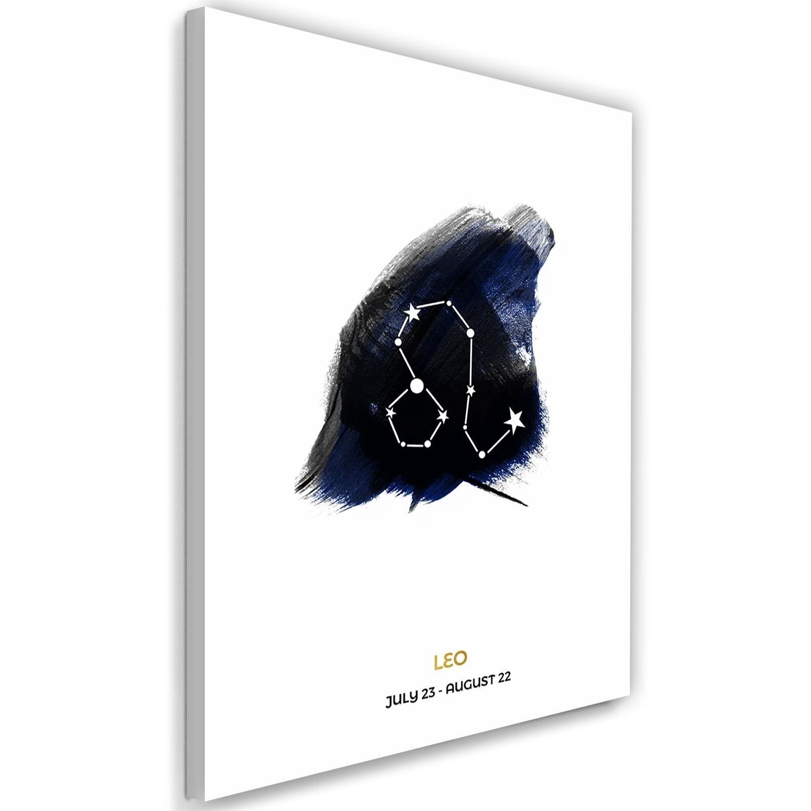 Obraz, Znak zodiaku - Lew 60x90
