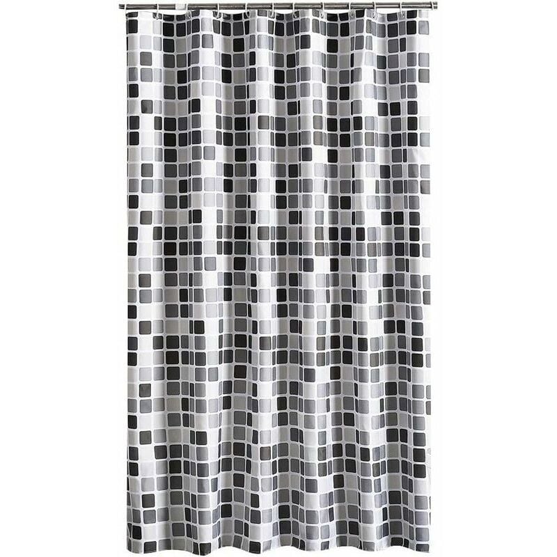 Zasłona prysznicowa, wodoodporna, antypleśniowa i antybakteryjna, 200x200cm (szerokość x wysokość)