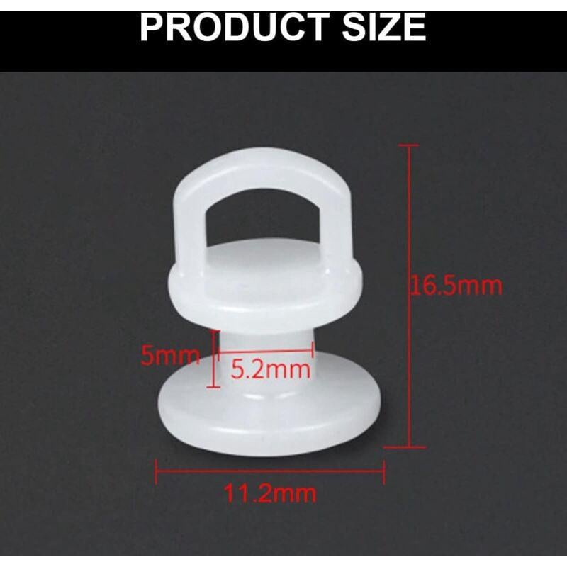 100 Pezzi Di Binari Per Tende Scorrevoli, Ganci Per Aste Per Tende Ganci Per Binari Per Tende Da Finestra Tende Per Porte E Tende Da Doccia 88070898
