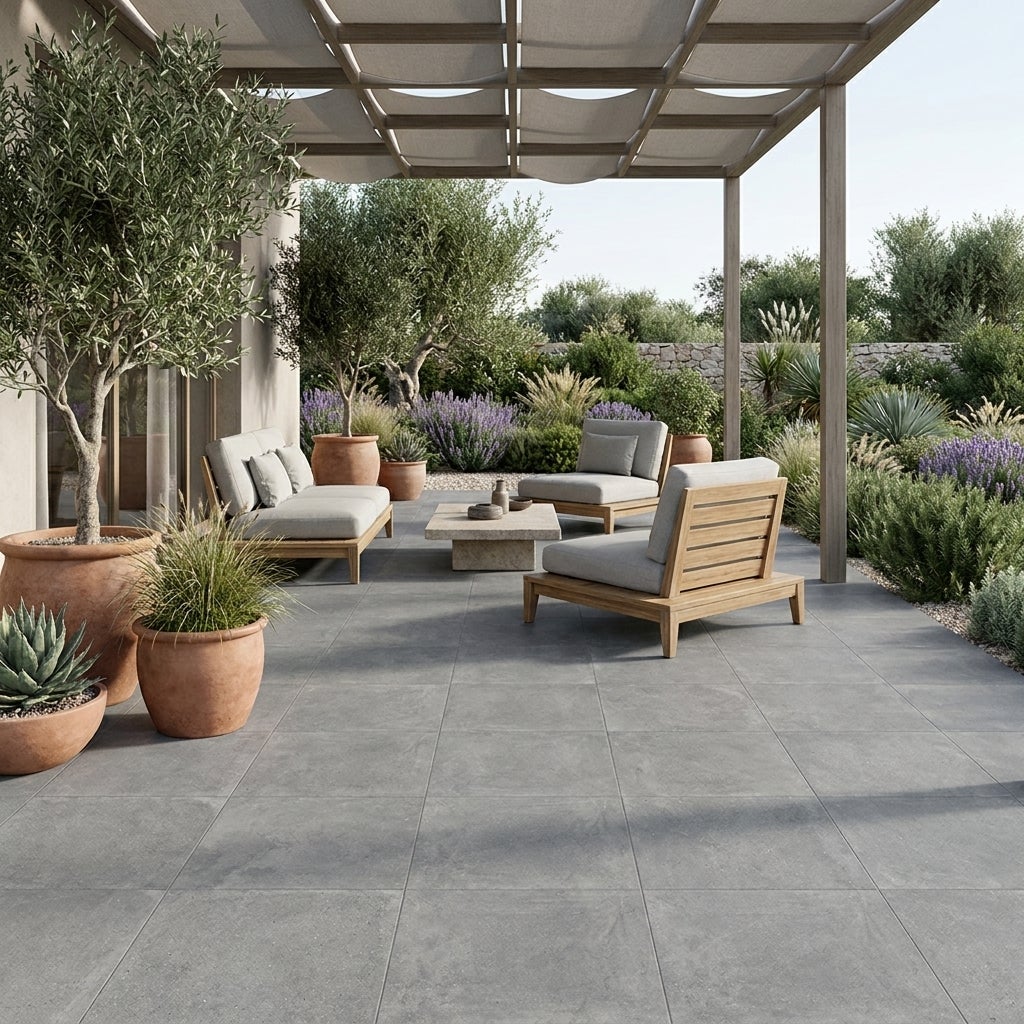 Dalle extérieur sur plots Link 2.0 gris R11 60x60 cm - Réflex Boutique - 5