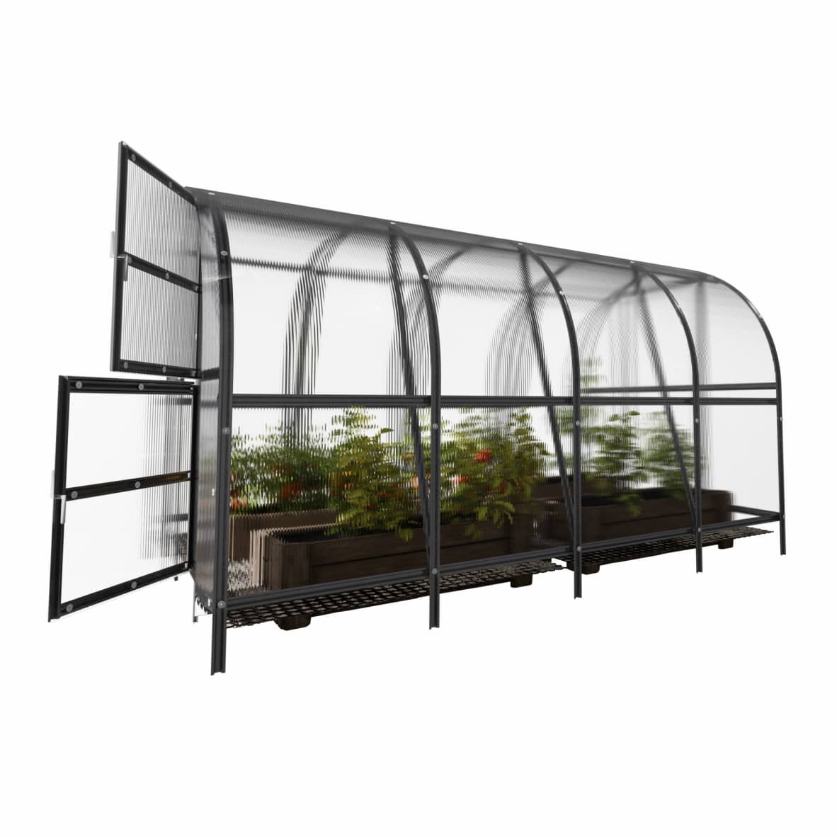 Serre de jardin KLASIKA BALTIC LT 3 x 4 m (12 m²), 4 mm avec revêtement en polycarbonate - 6