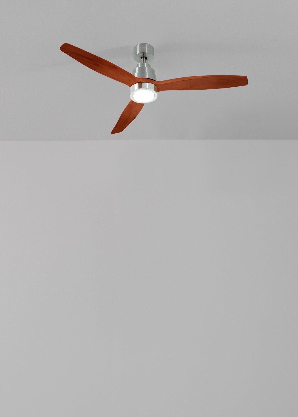 WIND STYLANCE M - Ventilateur de plafond 40W silencieux 100% bois Ø 132 cm avec eclaraige sans wifi - 4
