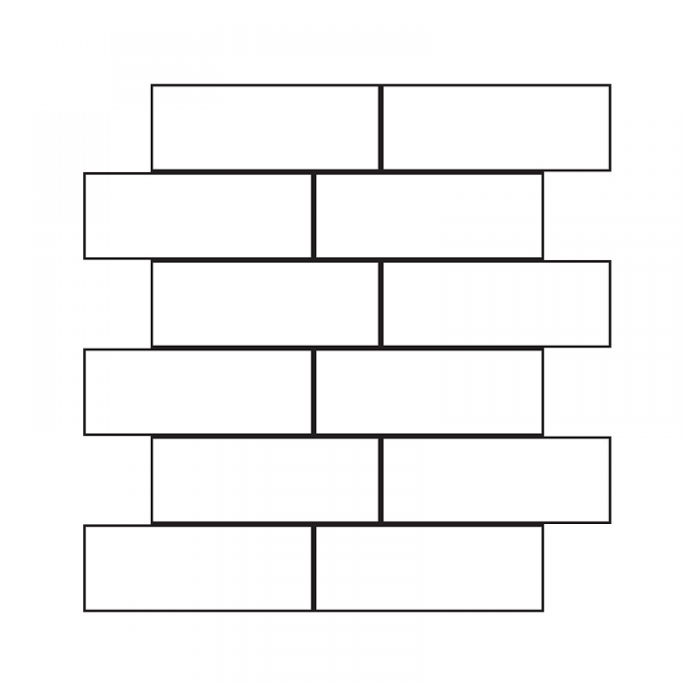 Płytka 3D 10, samoprzylepna płytka ścienna do łazienki, grubsza, samoprzylepna do kuchni, wersja z mocniejszym klejem, 30 x 30 x 0,25 cm, biała z czar
