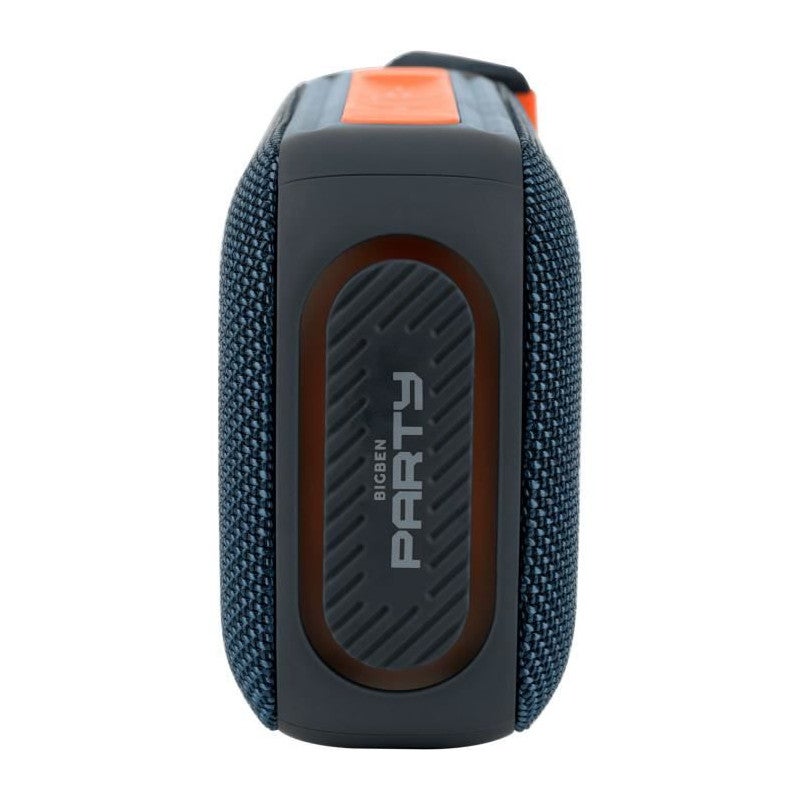 Enceinte bluetooth lumineuse&nbsp;- BIGBEN PARTY - Bleu et orange - 4