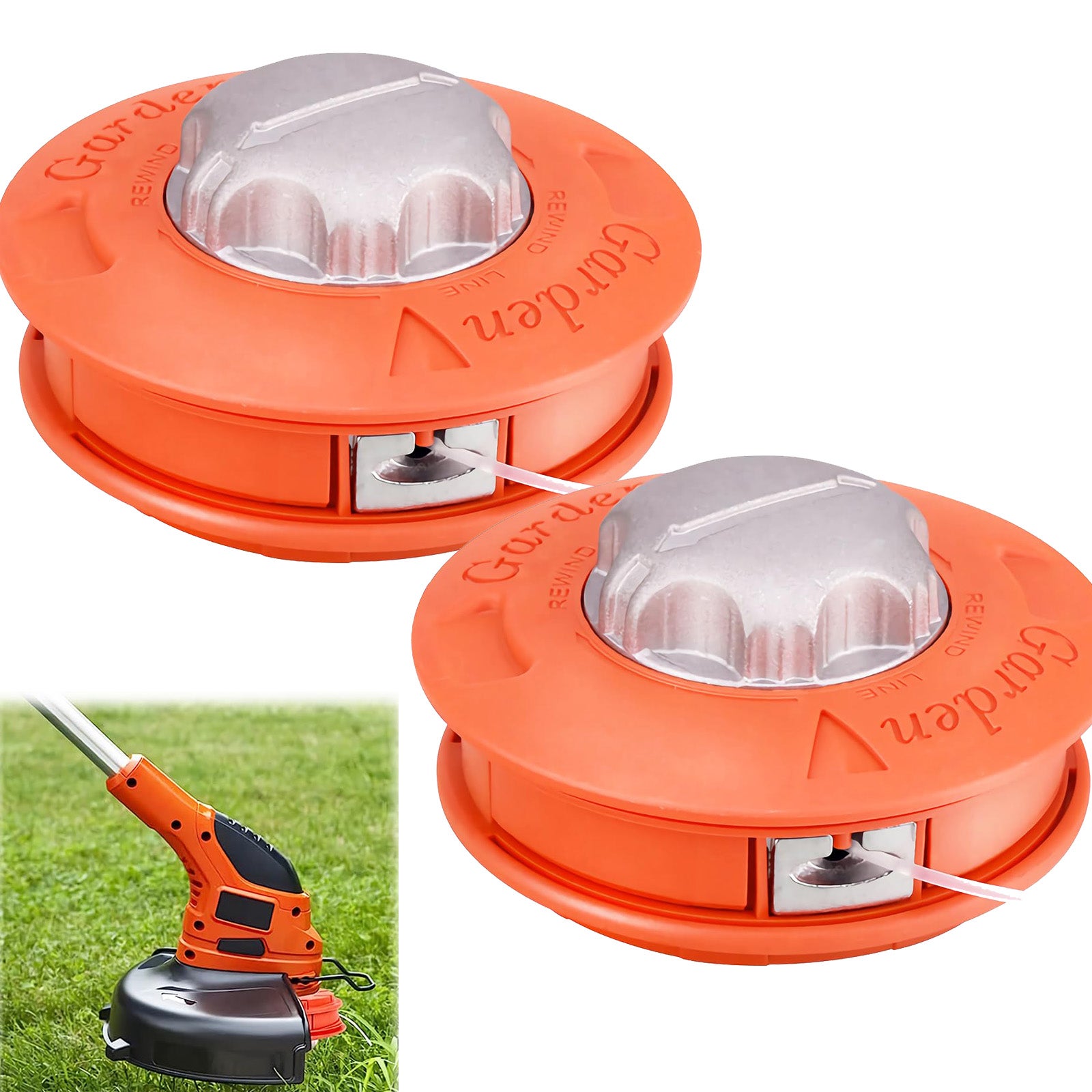 Mach1 Lot de 2 rollers de rechange en aluminium 100 x 24 mm avec roulement à billes espaceur - Pneus de rechange (100 x 24 mm