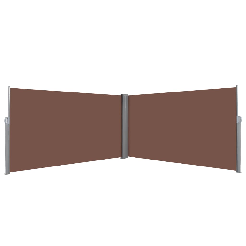 Toldo lateral retráctil 160x600 cm marrón vidaxl