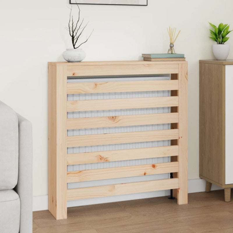Cache radiateur 79,5x19x84 cm Bois massif de pin | Leroy Merlin
