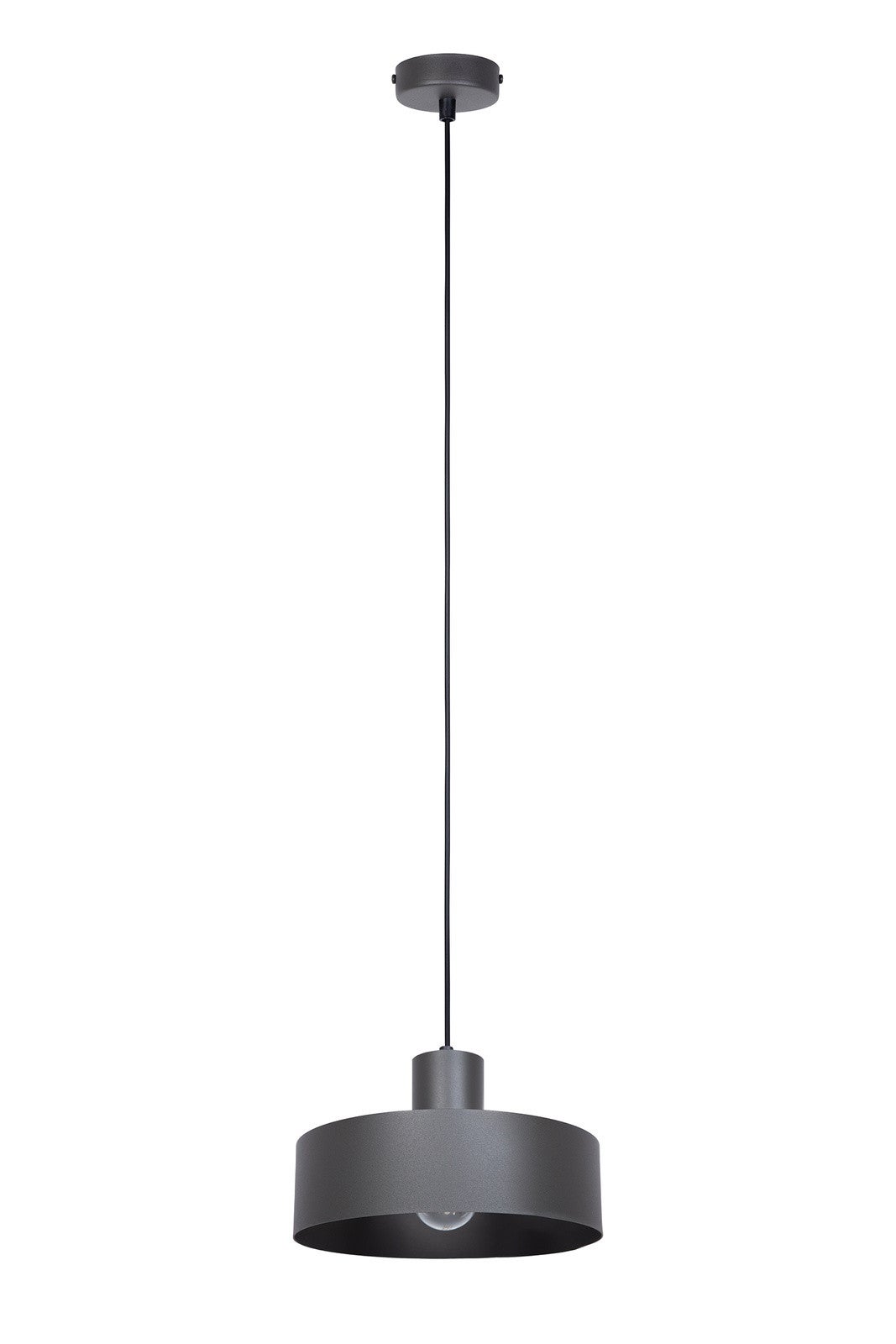 Lampa wisząca RIF ciemno-oliwkowa 1 x E27 x 15W wym: 90 x 25 x 25 cm Sigma Lighting
